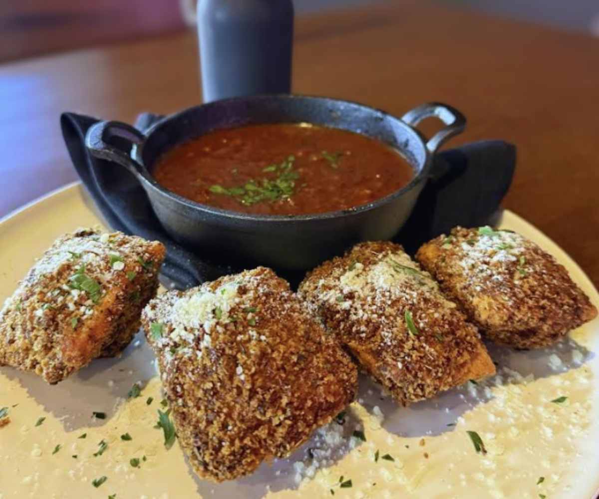Ravioli at Cook'd in Reno Nevada