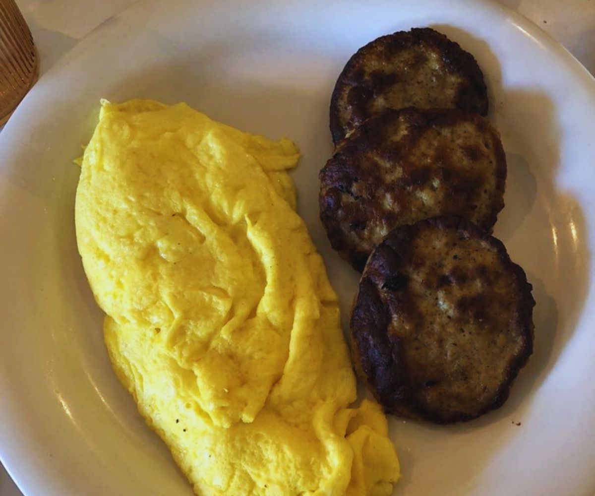 The Pancake Pantry - Turkey Sausage and Eggs