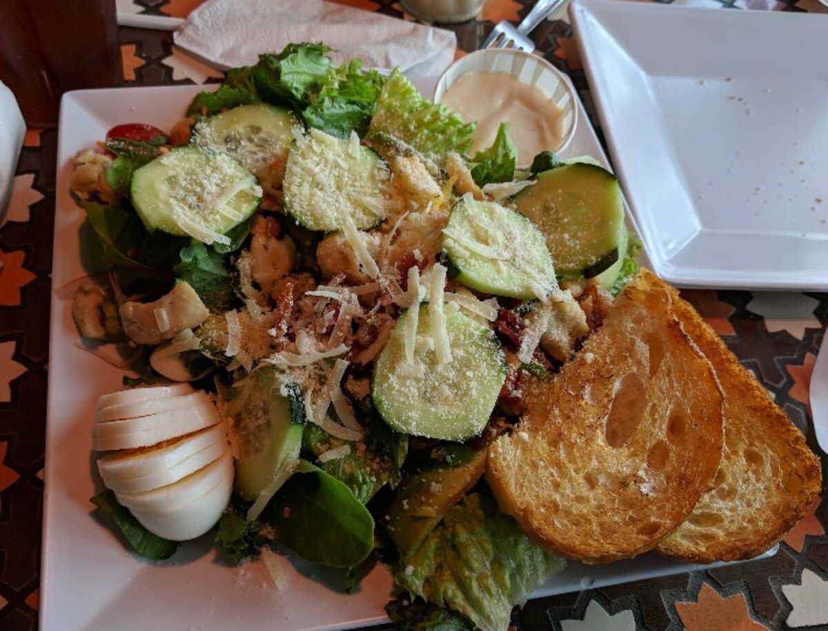 Food in Mama Mia Pizzeria, McAllen, TX