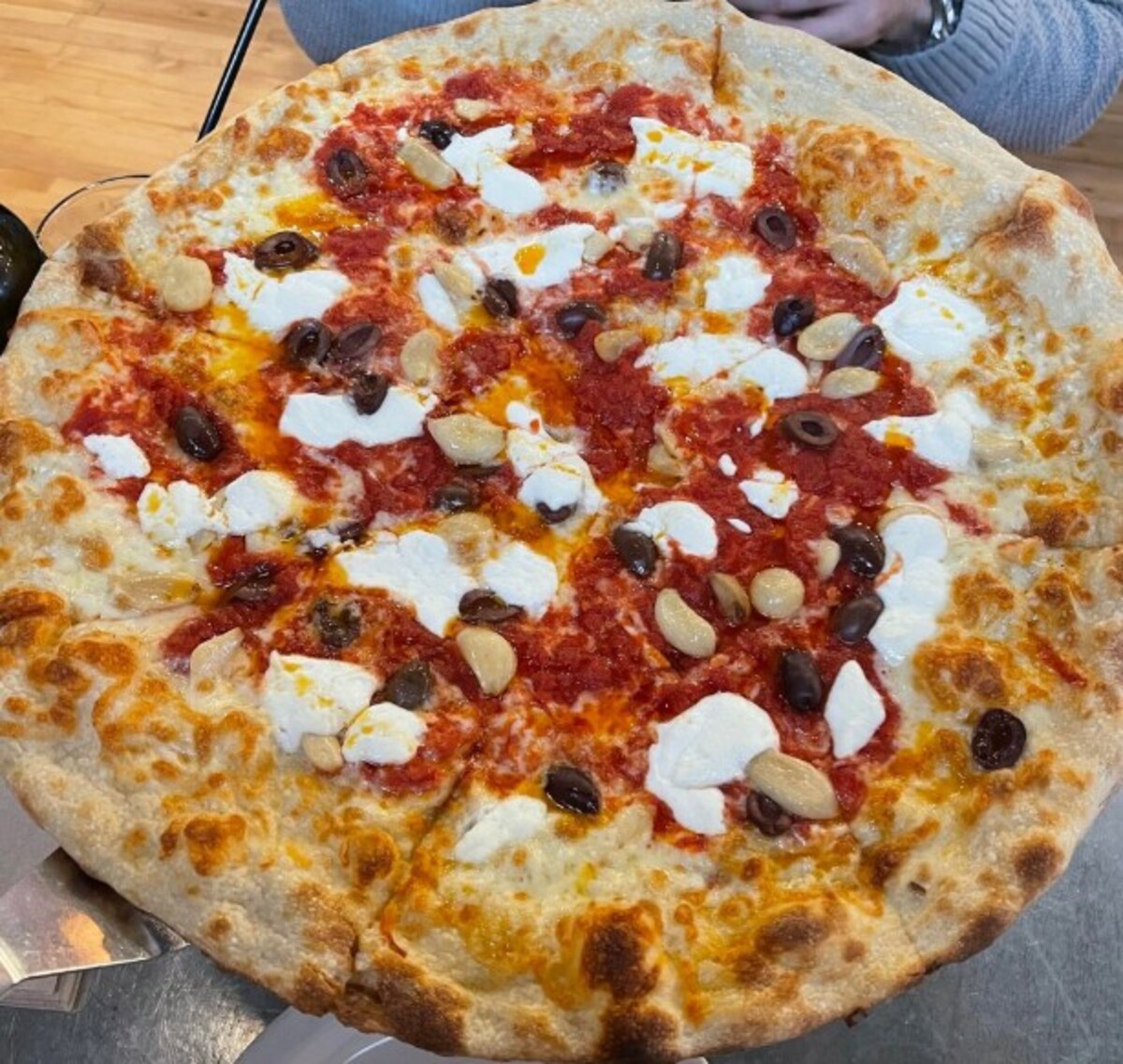 Food in Supino Pizzeria, Detroit, MI