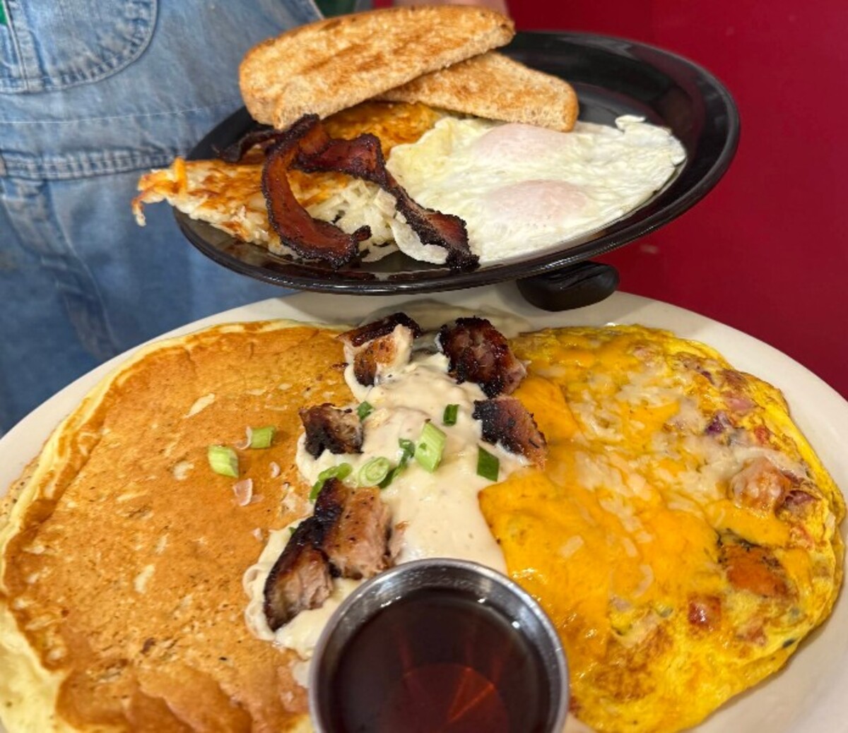 Food in Doo-Dah Diner, Wichita, KS