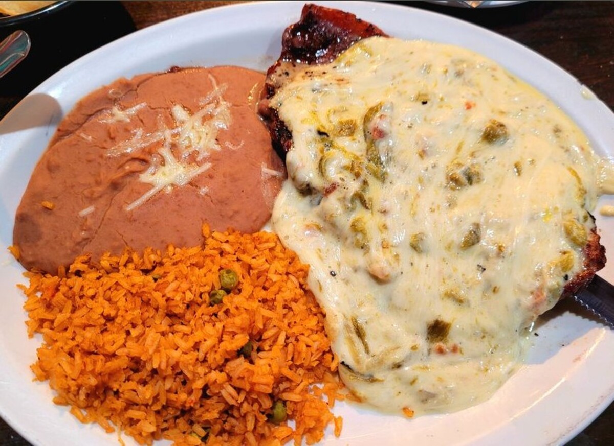 Food in L & J Cafe, El Paso, TX