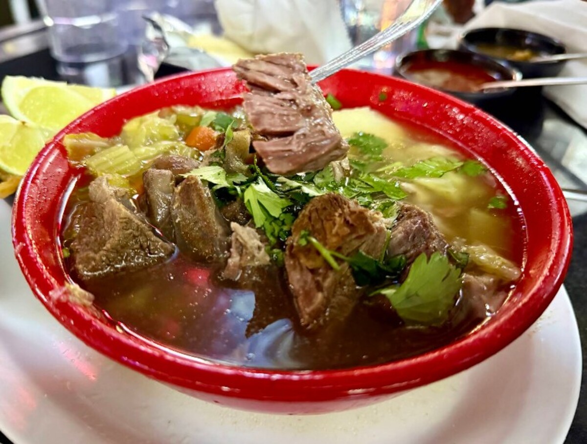 Food in L & J Cafe, El Paso, TX