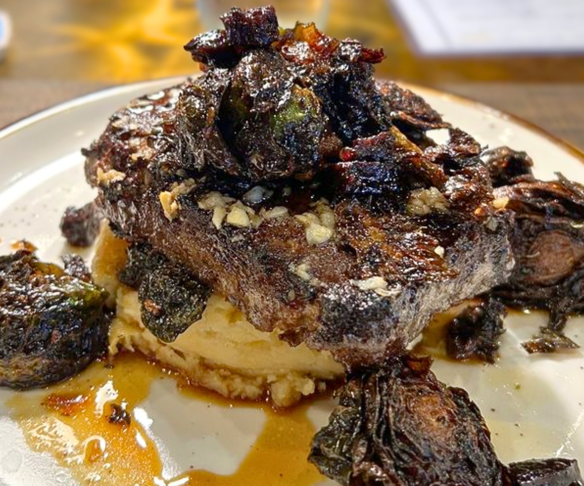 Deer Camp Meatloaf at Cotton in Monroe, Louisiana