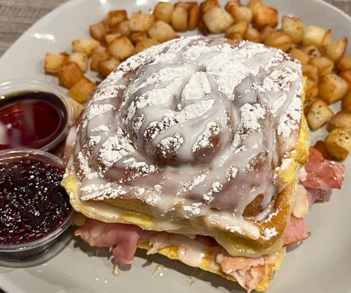 Wicked Monte Cristo at J&M Diner in Framingham, MA