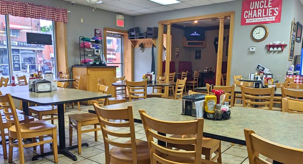 interior of Jackson's Restaurant in Richmond, KY