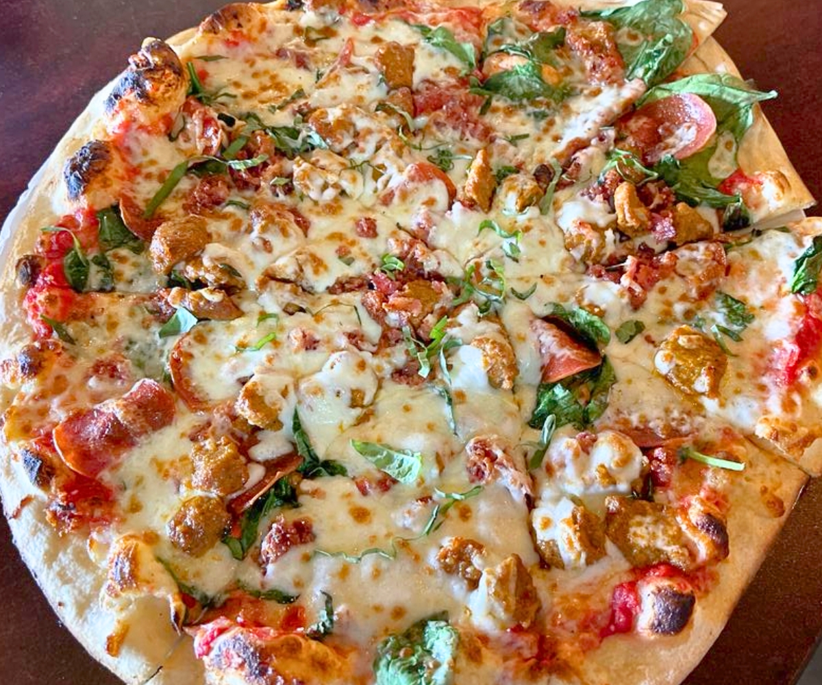 The Infamous Tommy G at Earth and Stone Wood Fired Pizza in Huntsville, Alabama