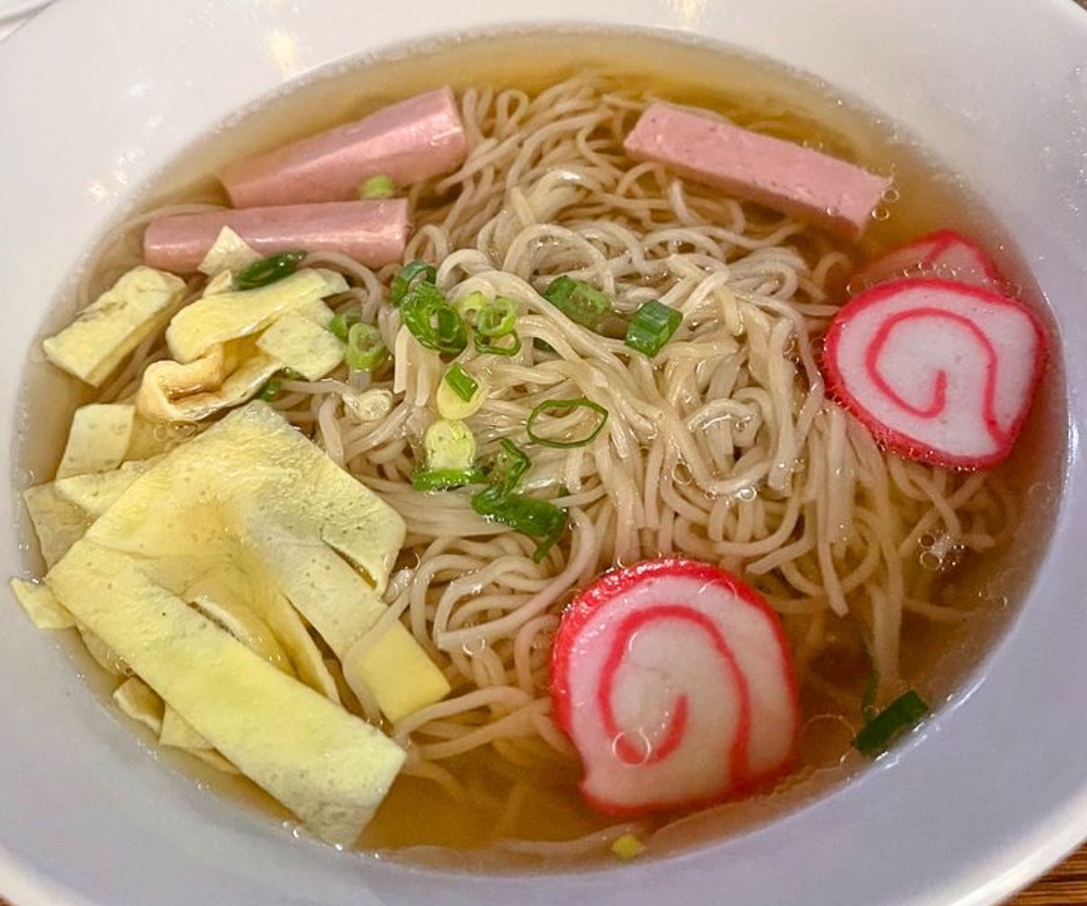 Local Saimin at Star Noodle in Lahaina, HI