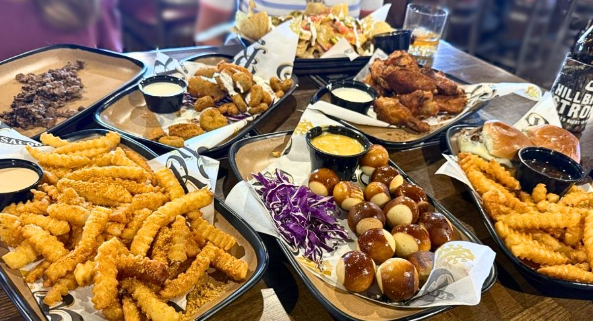 spread at Rusty Buckle Saloon in Apache Junction, Arizona