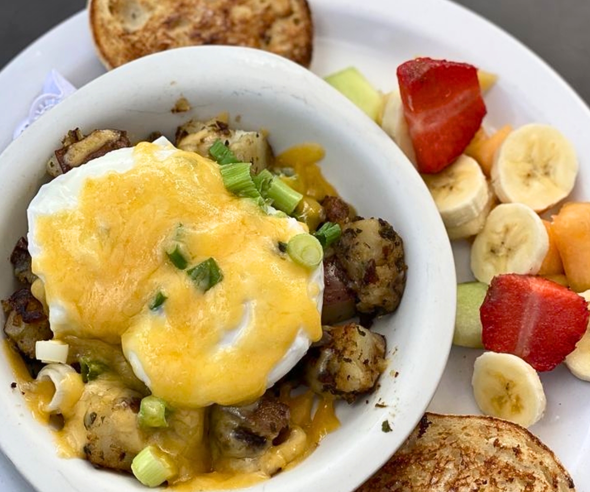 John's Special at Lazy Susan Cafe in Cannon Beach, Oregon