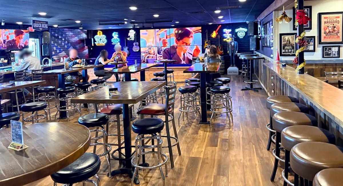 interior of Rusty Buckle Saloon in Apache Junction, Arizona