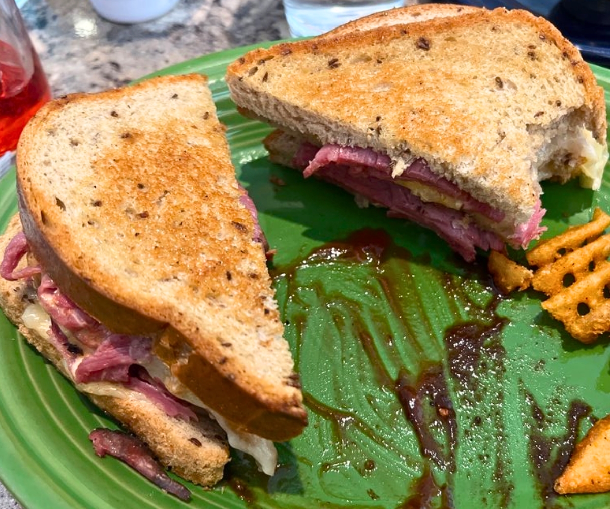 Reuben at O'Hare's Grille & Pub in Rio Rancho, New Mexico