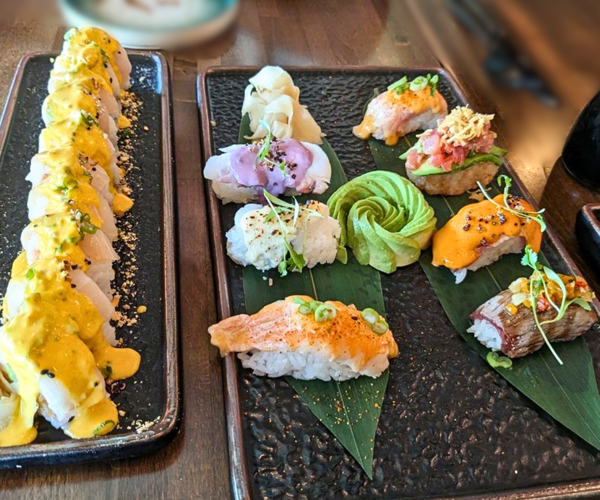 sushi at Katana Cocina Nikkei in Weston, FL
