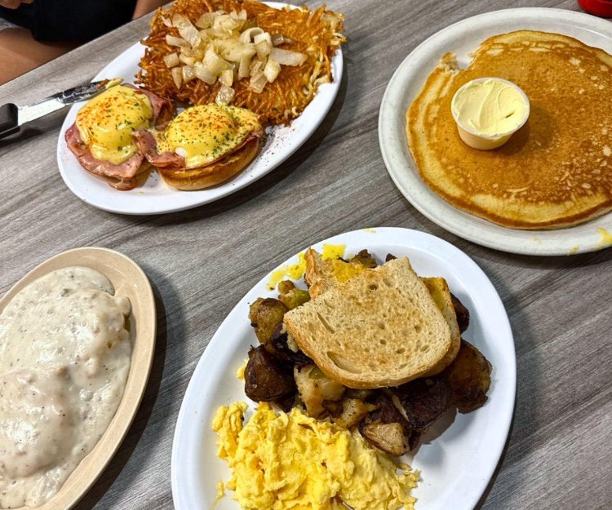 spread at The Rusty Rooster in Lake Ozark, Missouri