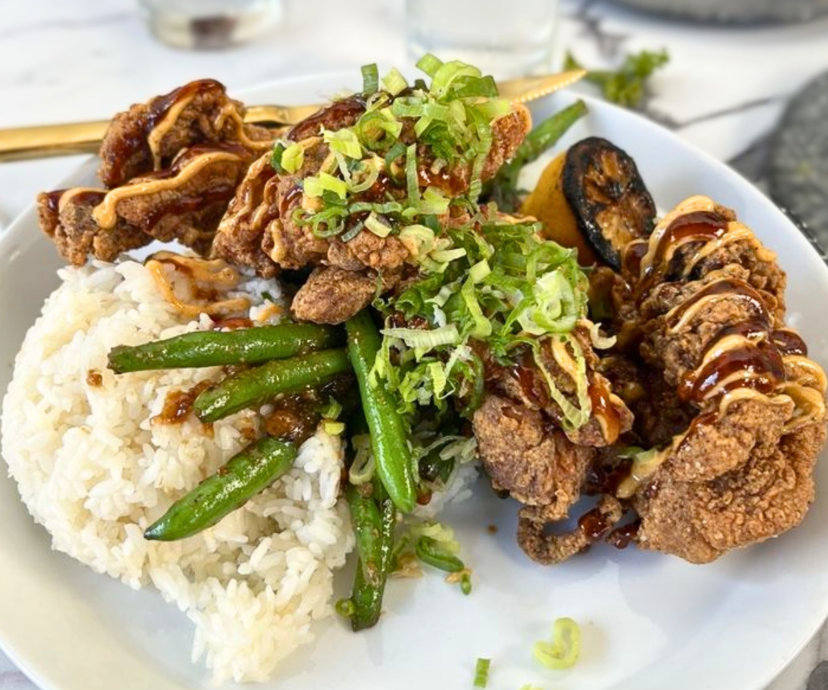 Sake Fried Chicken at Stix in Findlay, Ohio