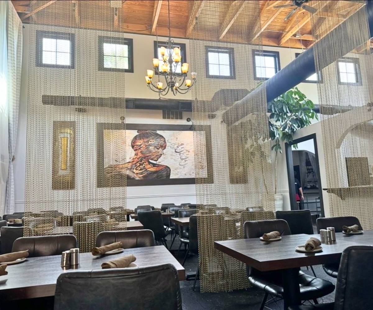 interior of Persian Basket Kitchen & Bar in Johns Creek, GA