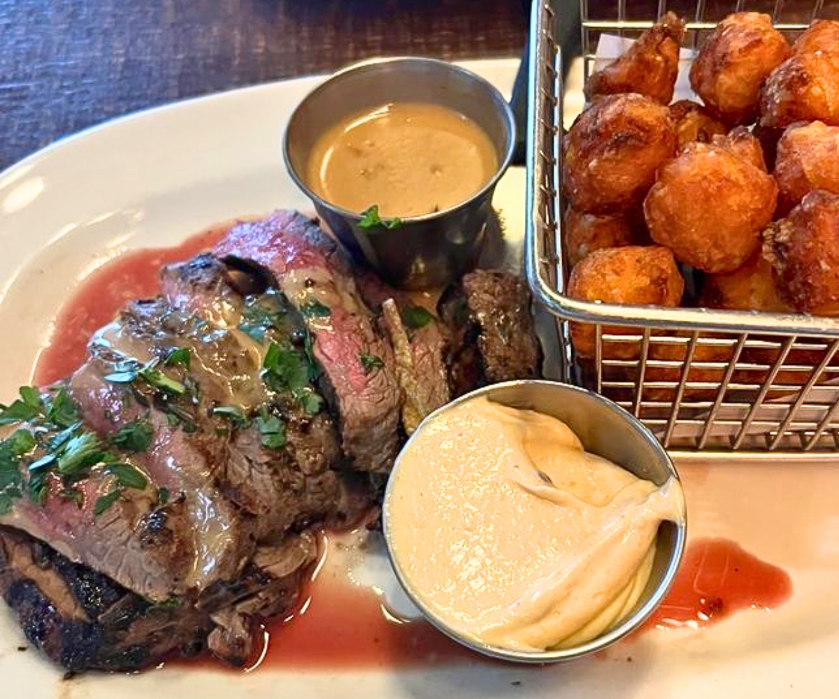Hanger Steak at Griffin Claw in Rochester Hills, Michigan