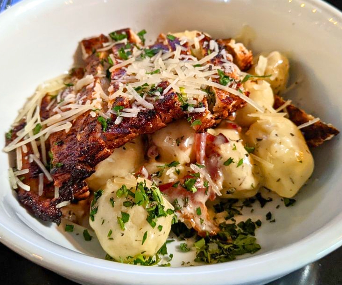Blackened Chicken Gnocchi at Griffin Claw in Rochester Hills, Michigan