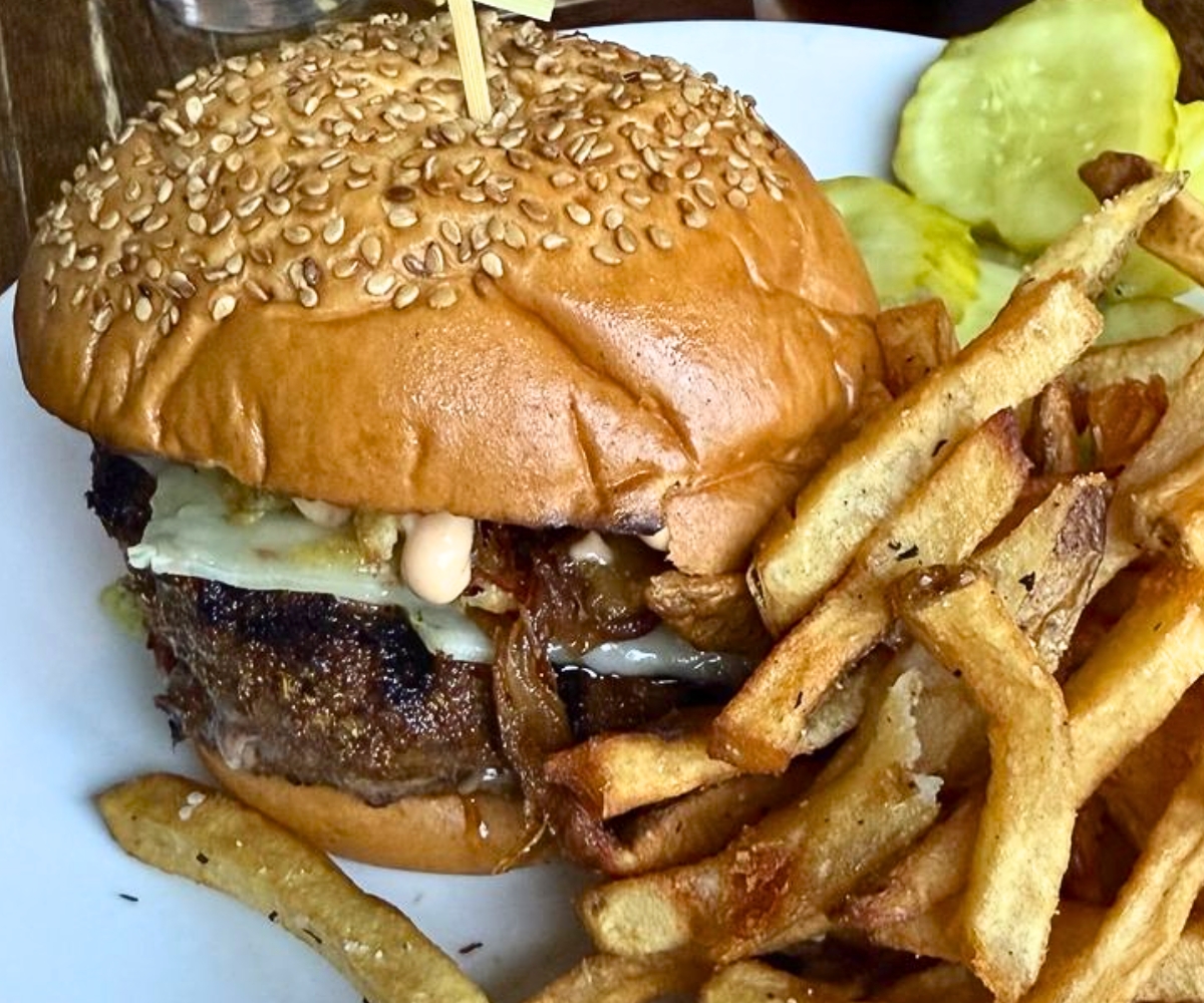 Spicy Burger at Rocky Hill Inn in Rocky Hill, New Jersey