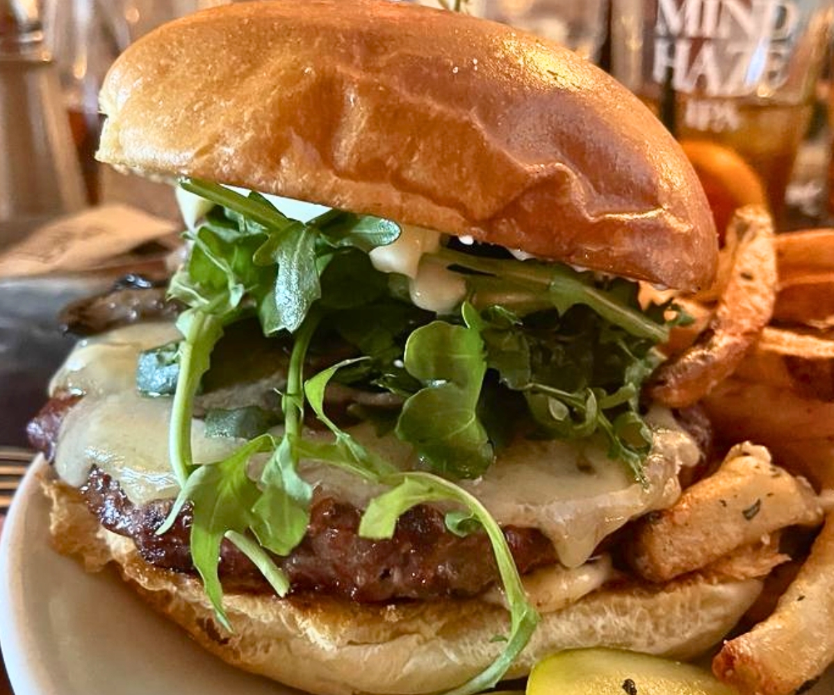 Shroom Burger at Rocky Hill Inn in Rocky Hill, New Jersey