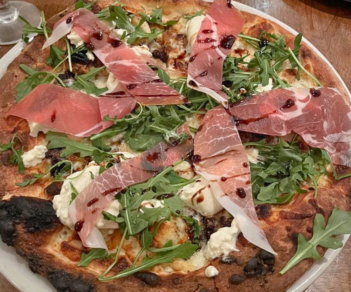 Prosciutto Pizza at Josie's Table in Albany, New York