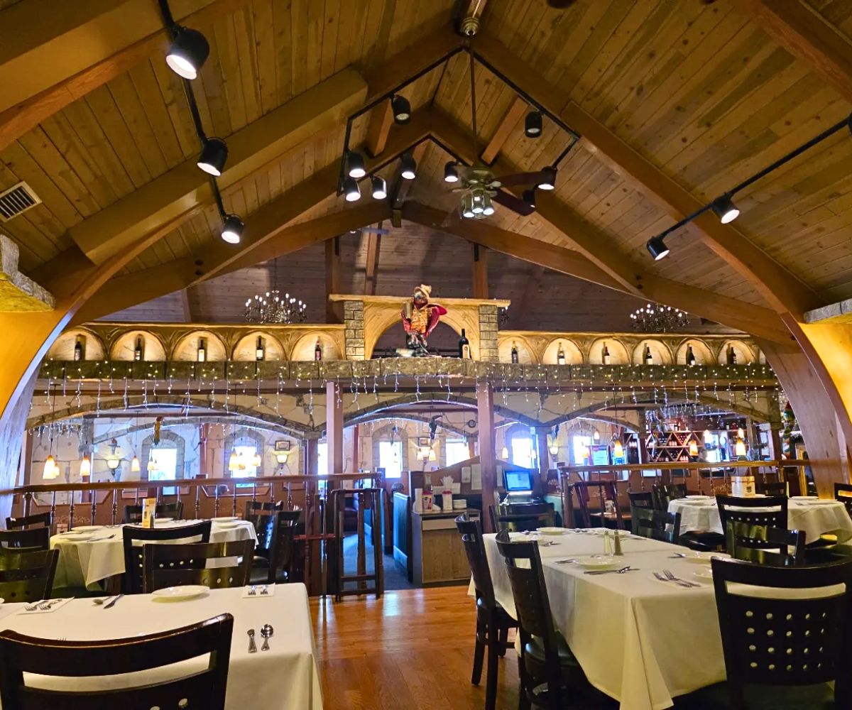 interior of Papagallos in Keene, NH