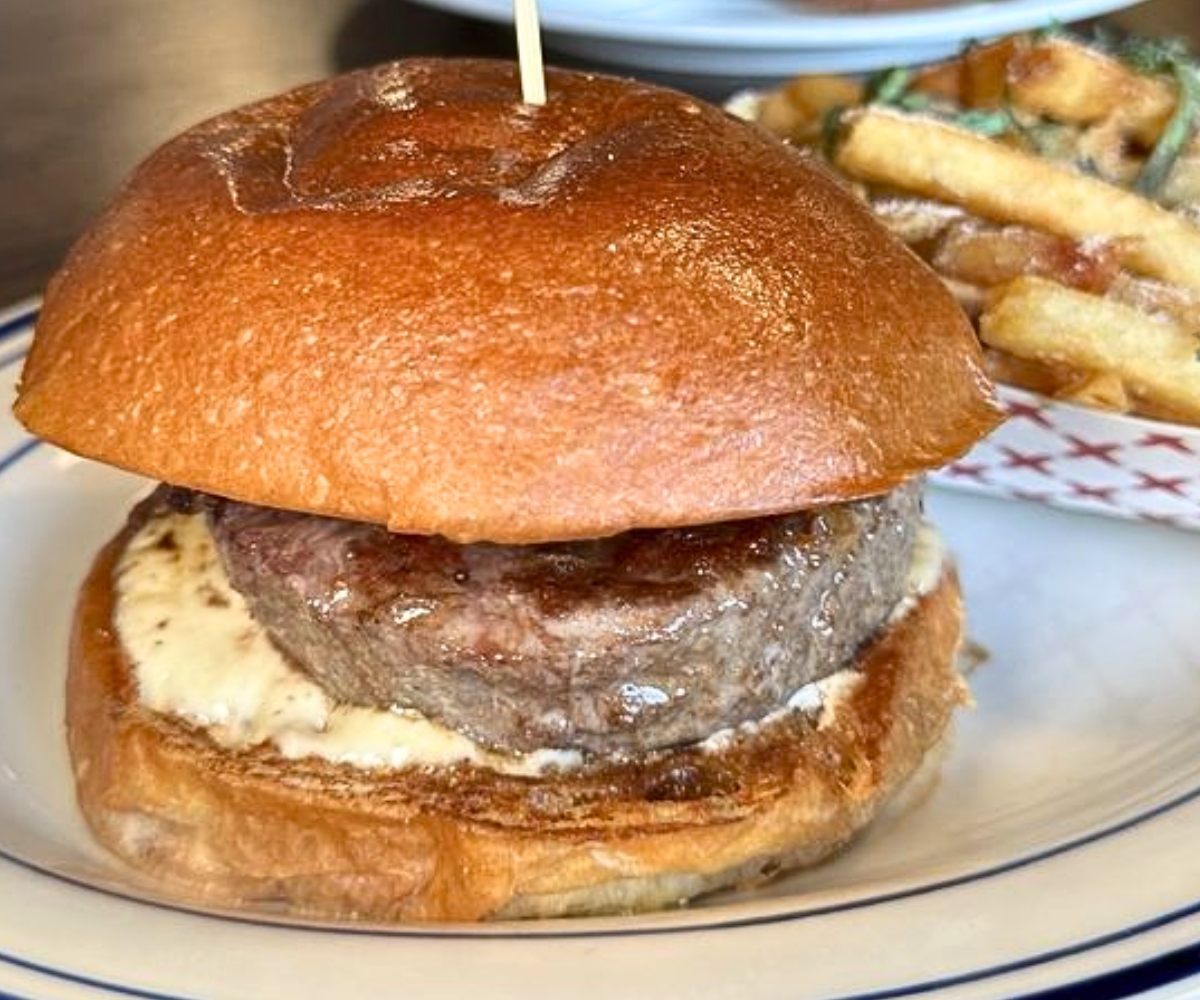 Dry Aged Burger at rtisanal Burger Company in Manchester, CT