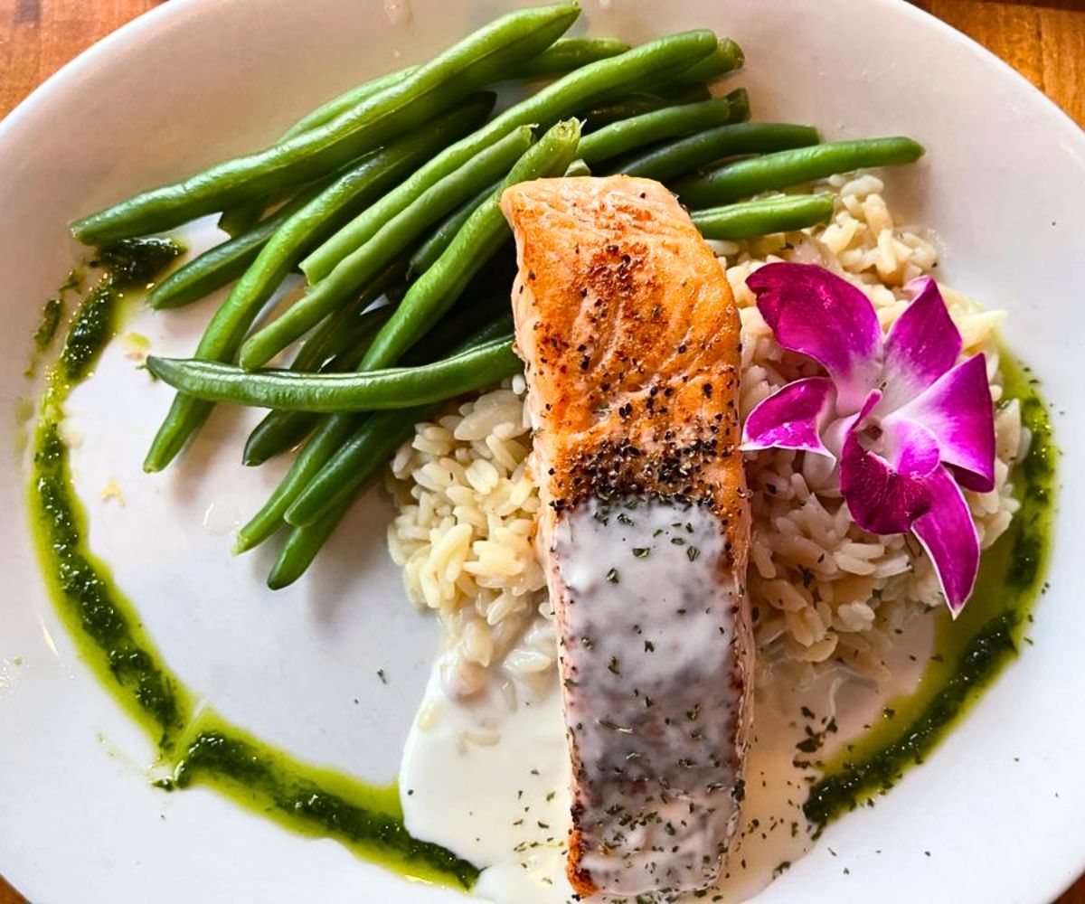 salmon at That Place In Ogunquit in Ogunquit, Maine