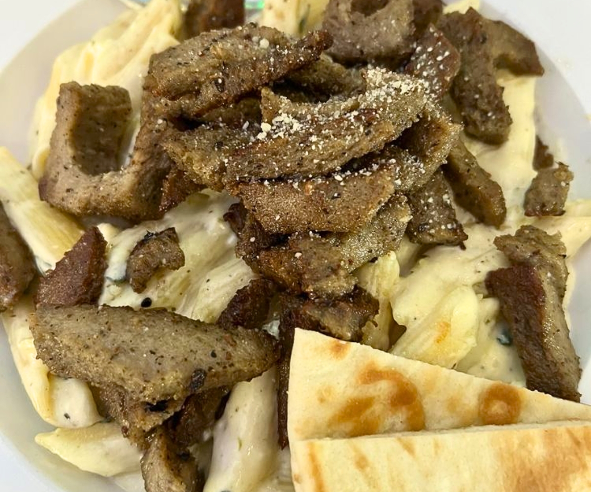 Four-Cheese Rigatoni & Gyro Meat at Anna's Restaurant in Bowling Green, Kentucky