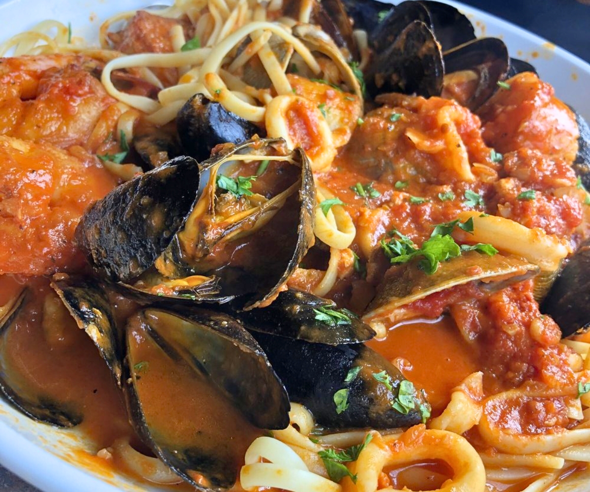 Frutti di Mare at The Marina Restaurant & Bar in Revere, Massachusetts