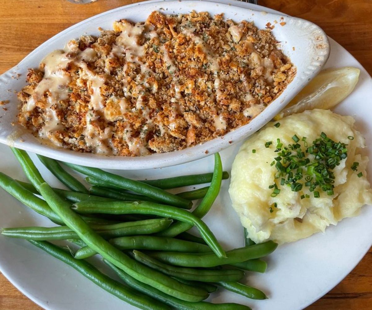 Lobster Pie at That Place In Ogunquit in Ogunquit, ME