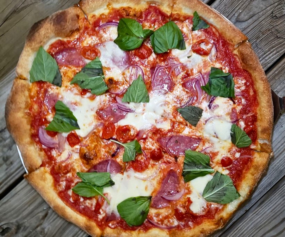 Winchester at Pizzoco Pizza Parlor in Winchester, Virginia