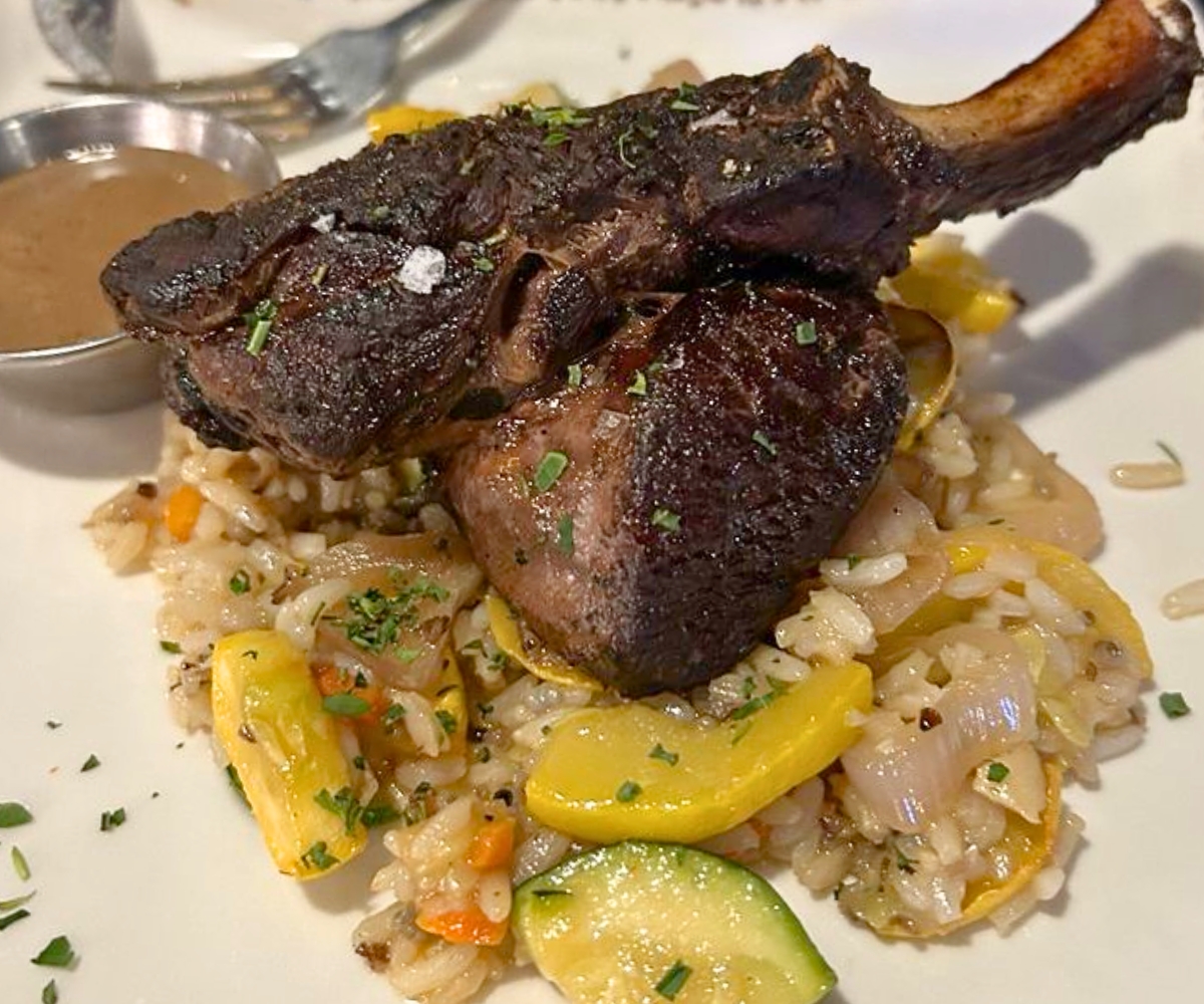 Roasted Elk at Bird & Jim in Estes Park, CO