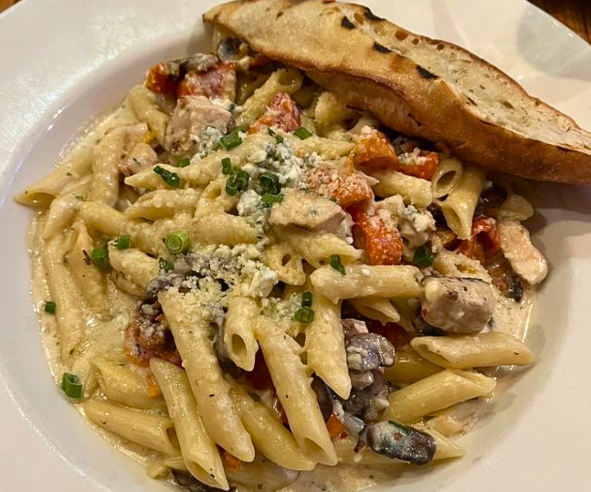 Chicken Gorgonzola at Back 40 Ranch House Grill in Heber City, UT