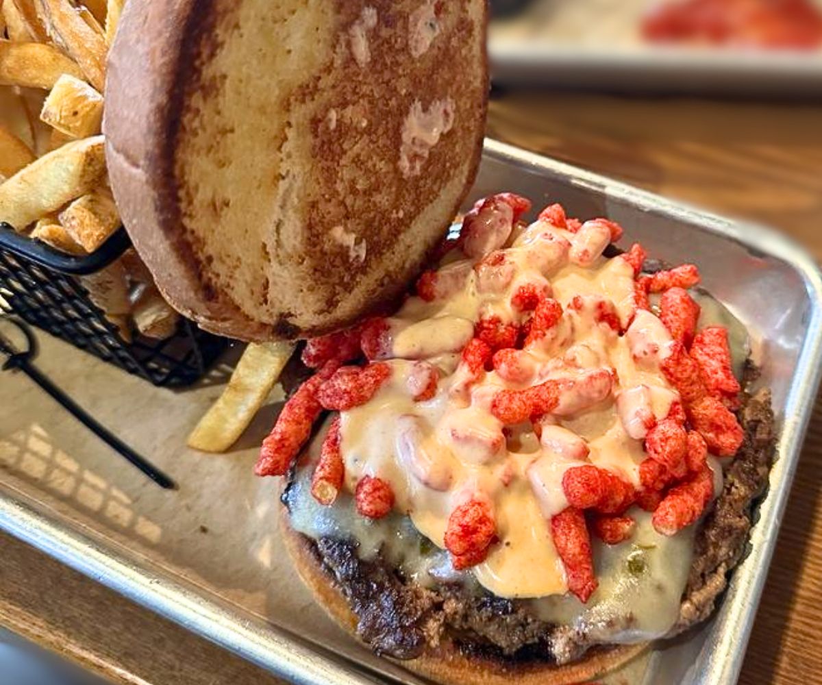 The Rough Rider at TR's Burgers in West Yellowstone, Montana