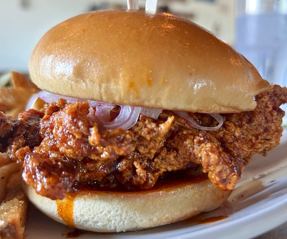 The Flaming Hen at The Hen & The Hog in Albertville, Minnesota