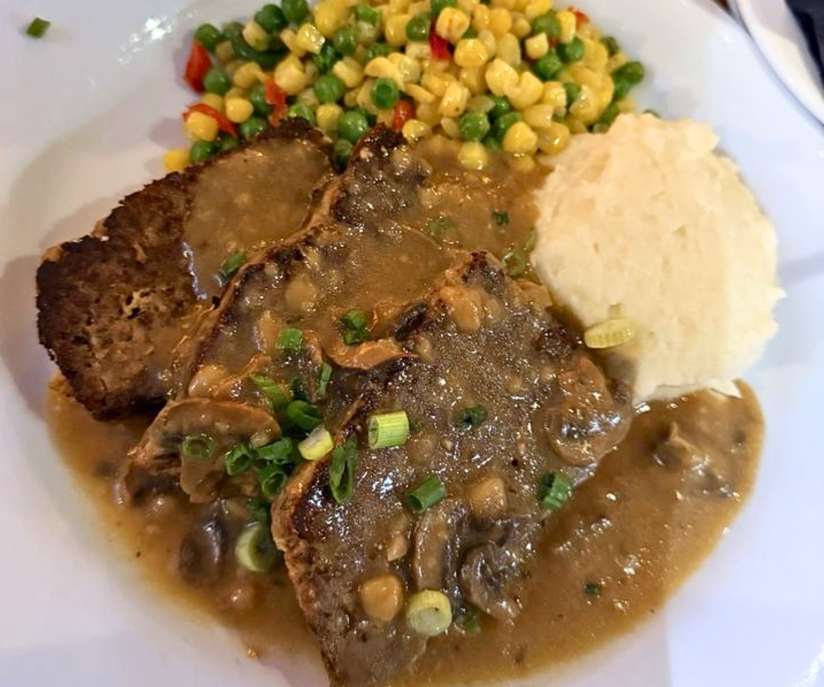 Mario's Meatloaf at Back 40 Ranch House Grill in Heber City, UT