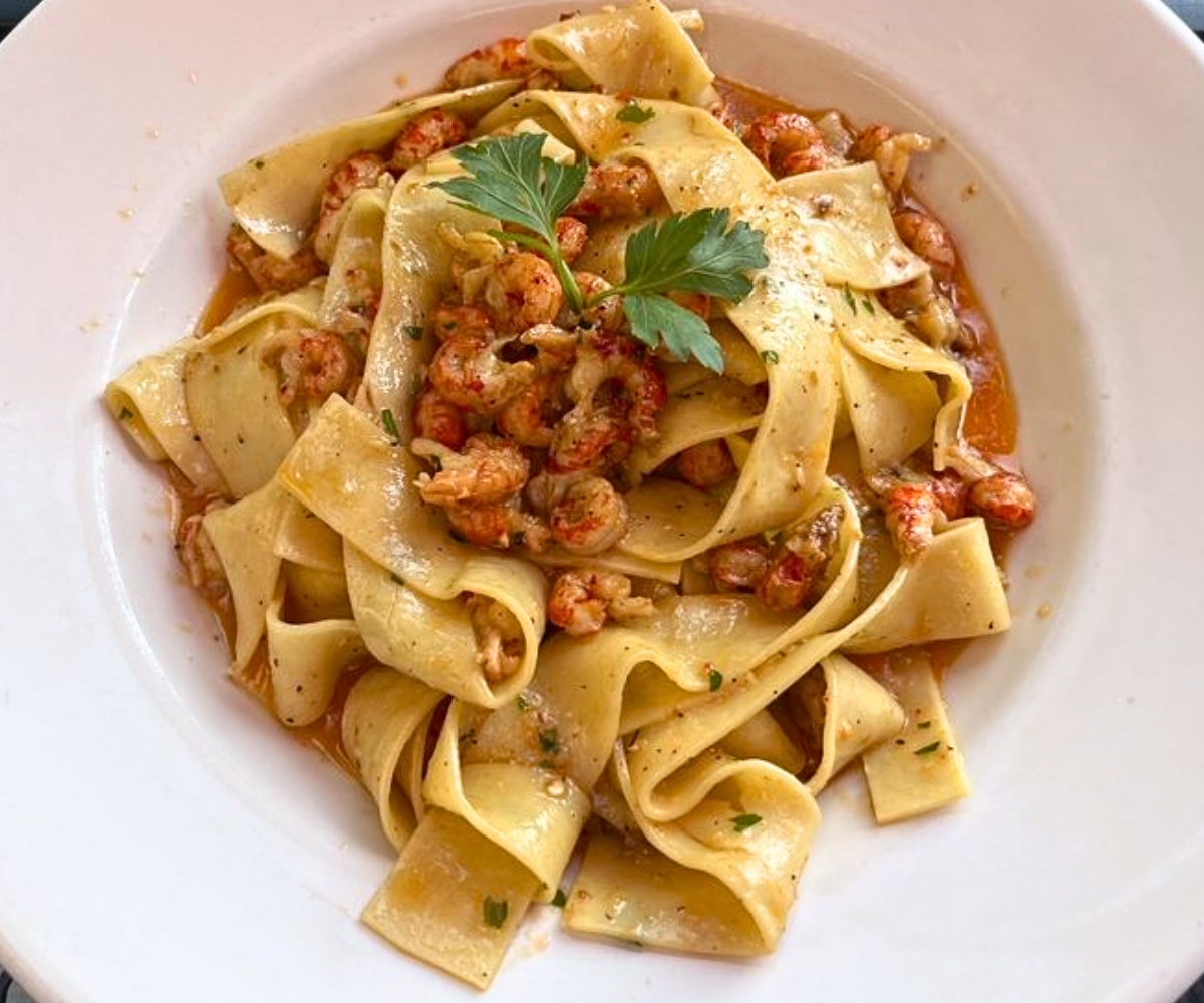 pasta at Via Roma in Des Plaines, IL