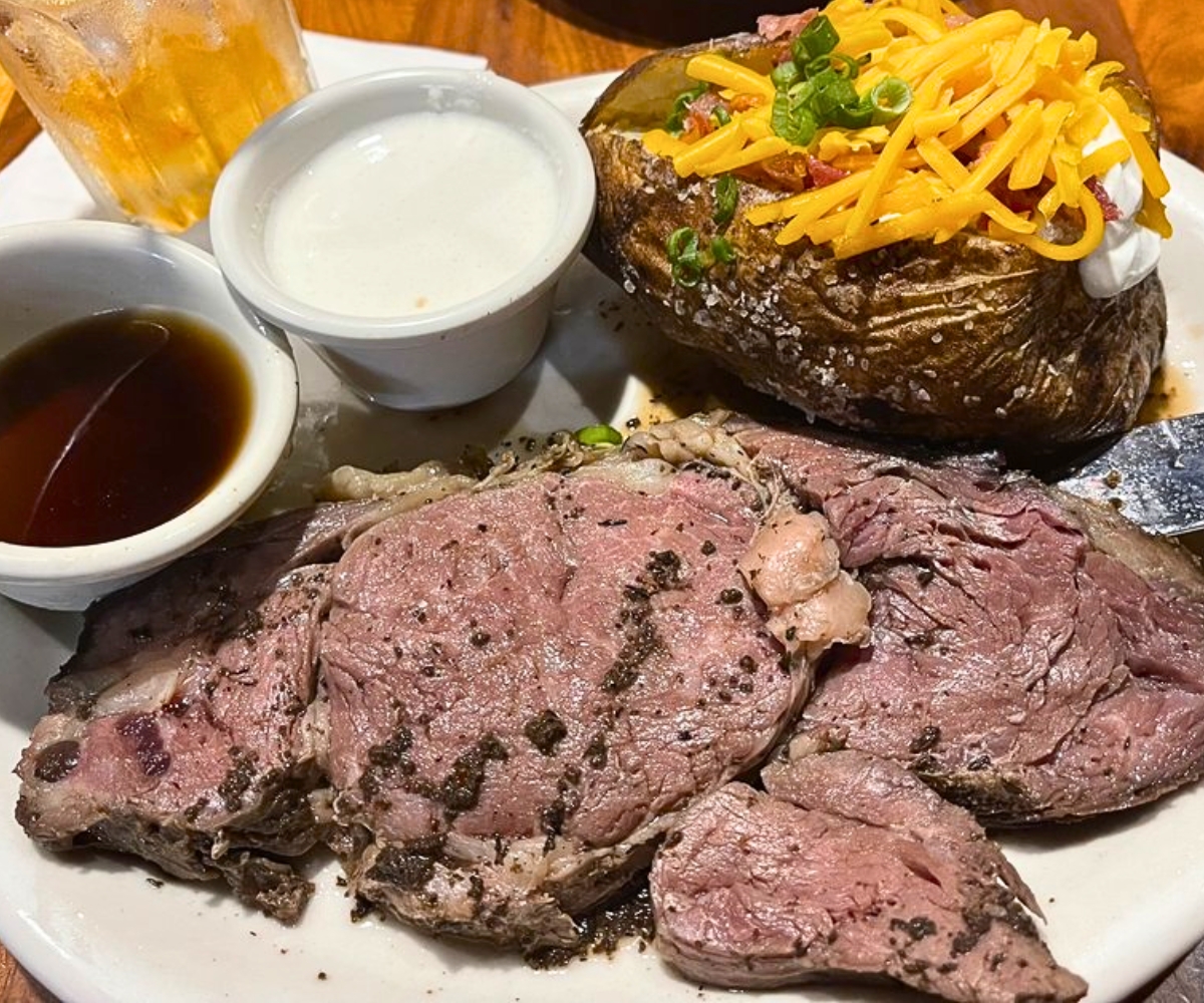 Prime Rib at MarketPlace Grill in Springdale, Arkansas