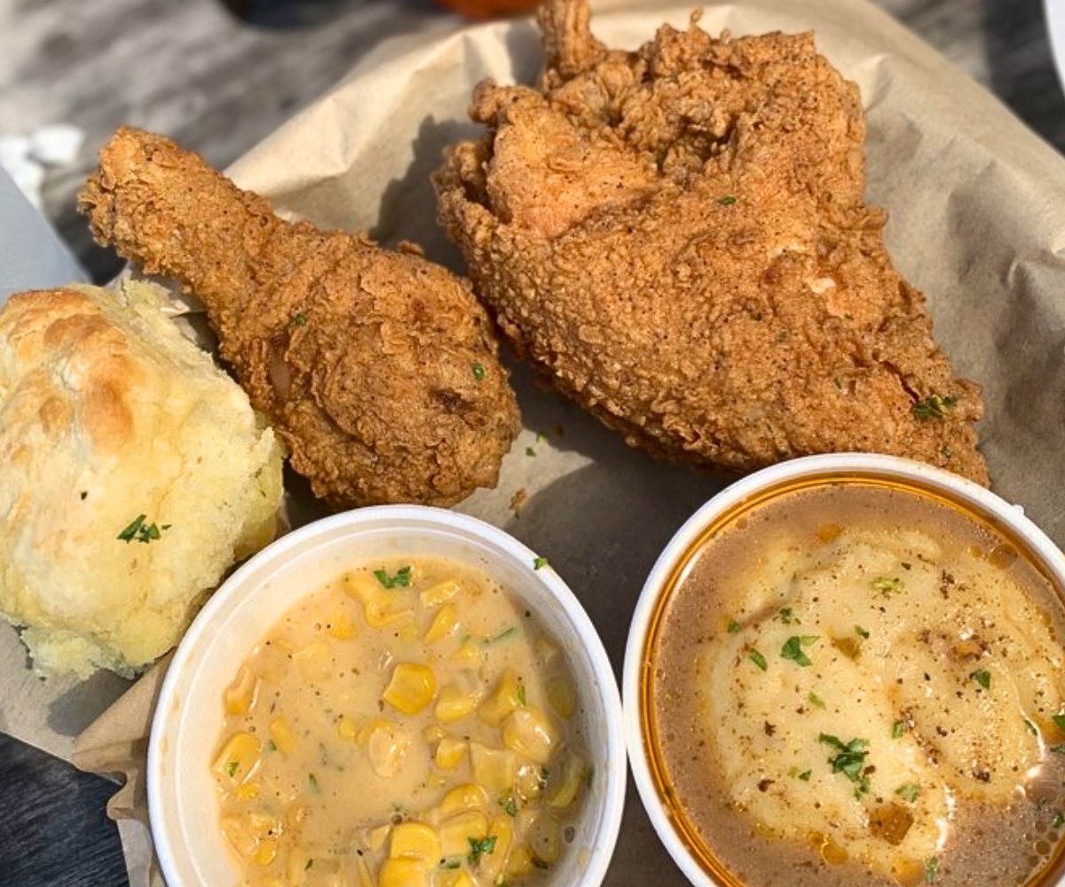 Gas Station Fried Chicken at Cotton in Monroe, Louisiana