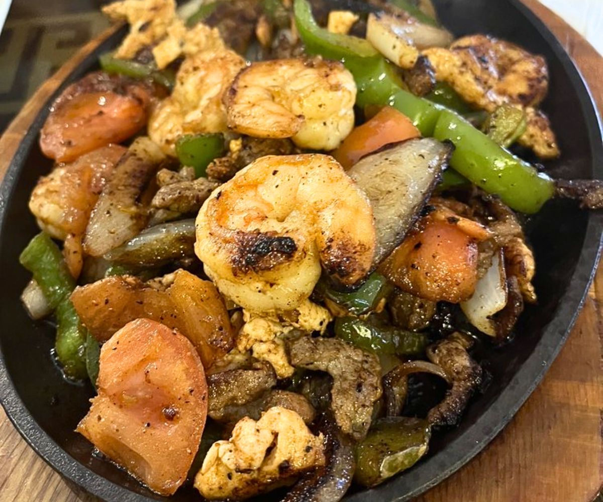 Texas Fajitas at Tequila Real Mexican Grill in Milton, DE