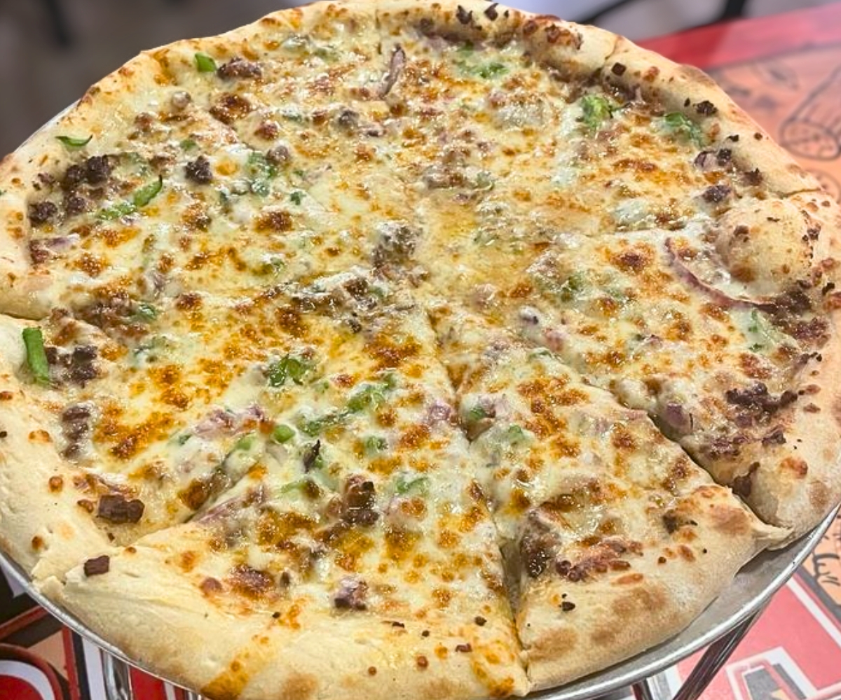 Philly Cheesesteak at Ozark Mountain Pizza in Branson, MO