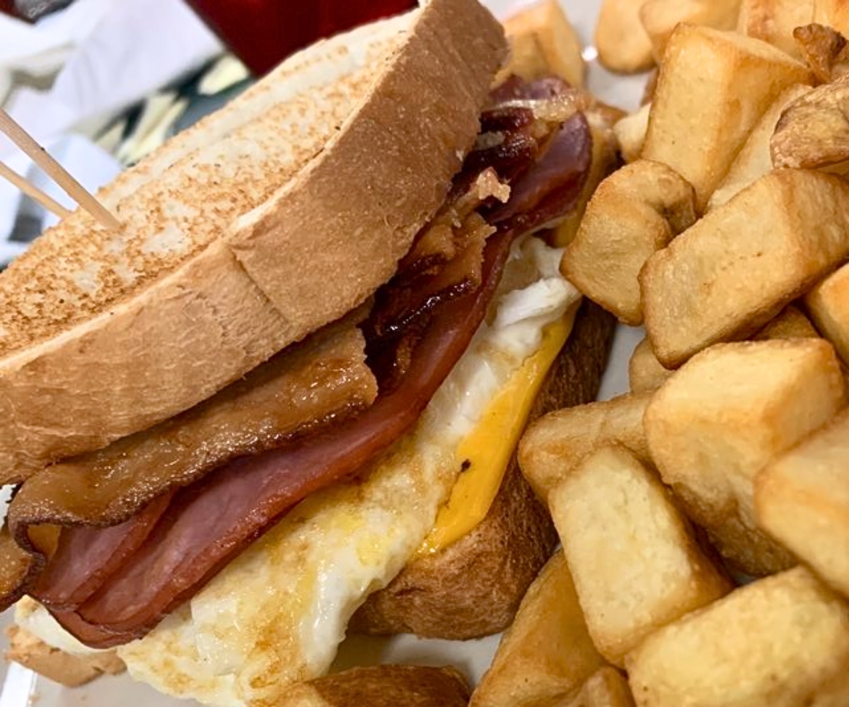 The Georgian at Clary's Cafe in Savannah, Georgia