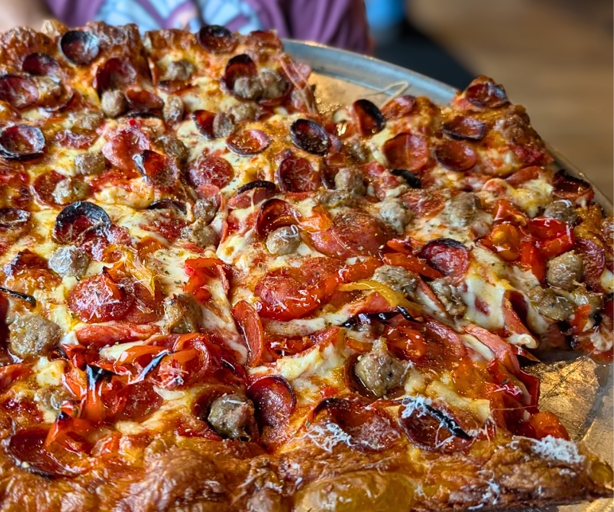 pizza at Smash Pizza in Bettendorf, Iowa