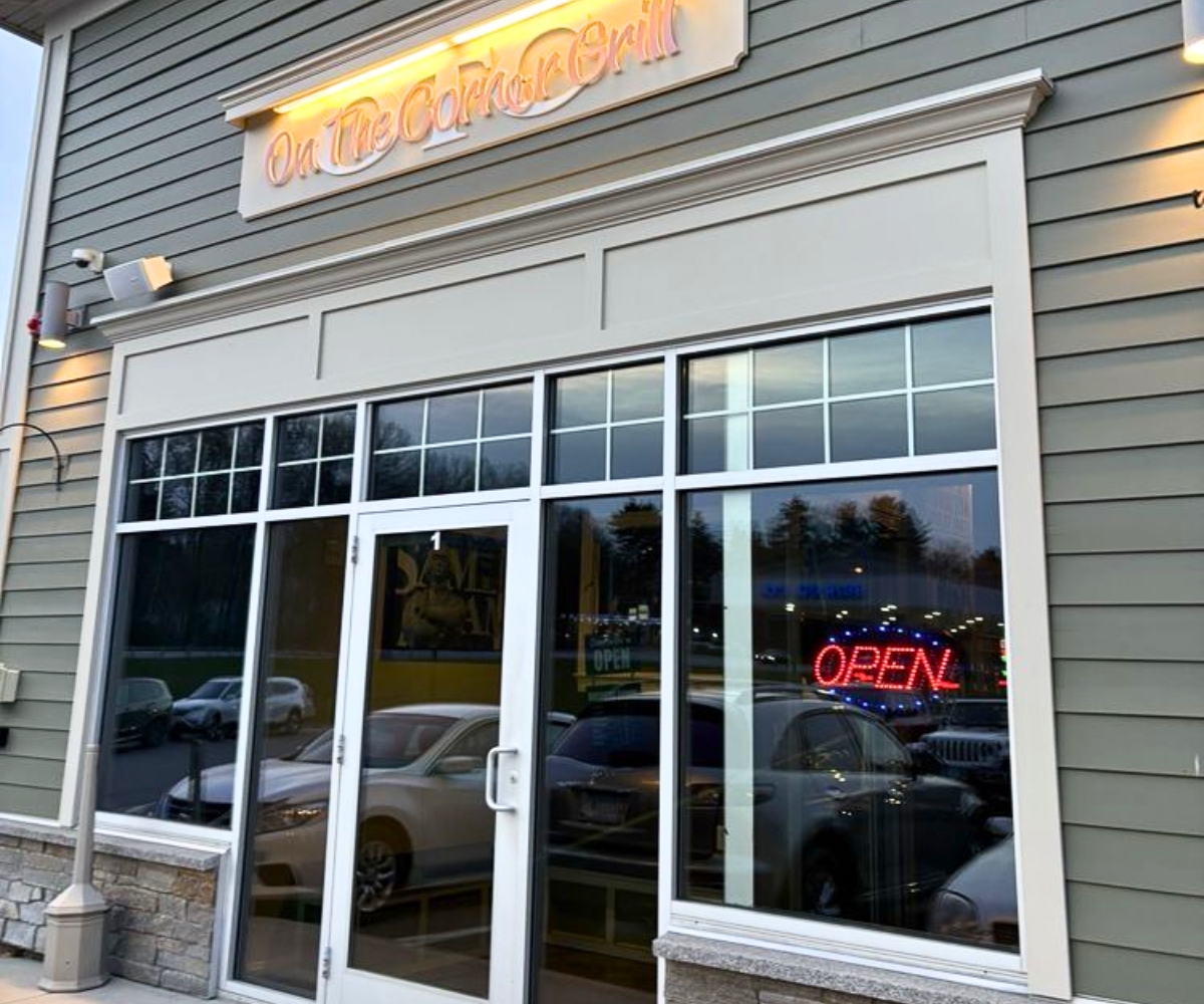exterior of On the Corner Grill in Derry, NH