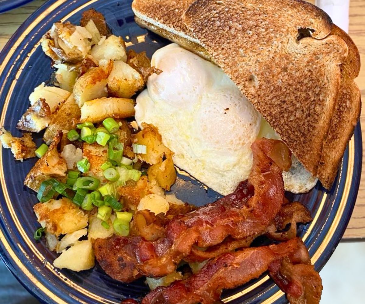 breakfast at The Pantry in New Haven, Connecticut