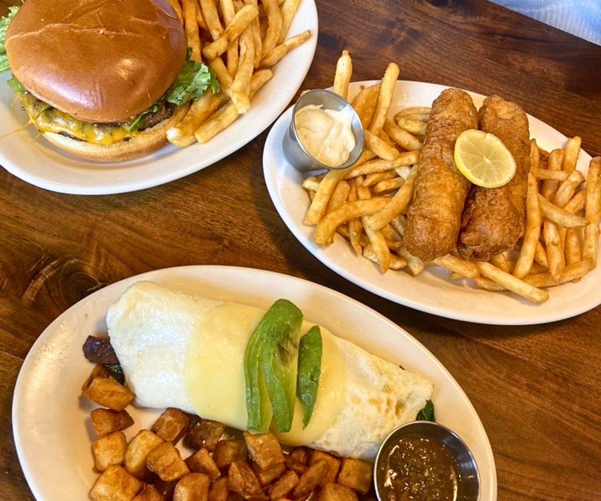 spread at Main Street Tavern in Broken Arrow, Oklahoma