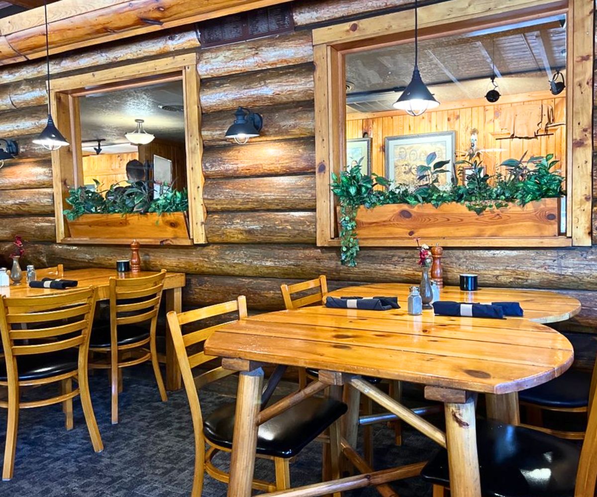 interior of Powder House Restaurant in Keystone, South Dakota