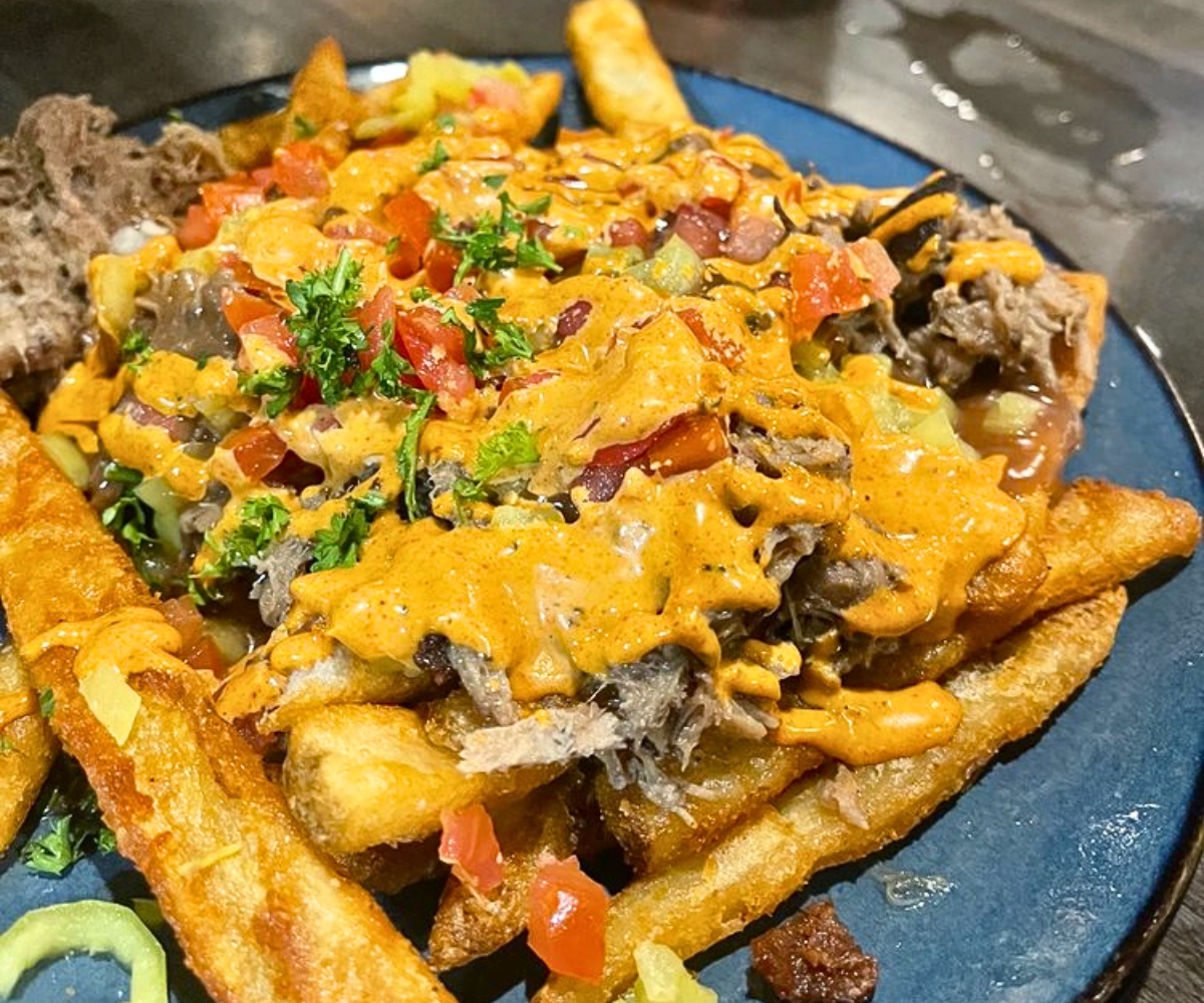 Dirty Fries at Steamworks Brewing Company in Durango, Colorado