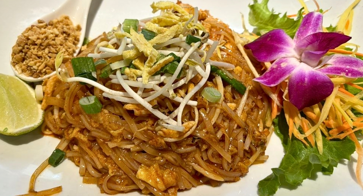 Pad Thai A La Penny at Bamboo Penny's in Leawood, Kansas